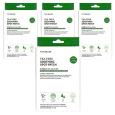 퓨어멜로우 티트리 수딩 스팟 패치, 120개입, 4개