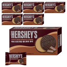 허쉬 초코크림 샌드위치 쿠키, 300g, 6개