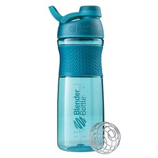 Blender Bottle Sportmixer搖搖杯, 湖水綠, 828ml, 1個