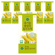 순작 유기농 통알곡 옥수수차, 1kg, 1개입, 6개