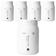 살림백서 식기세척기 세제 분말형, 1kg, 5개