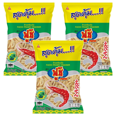 Fuchi 蝦味餅乾 海苔味 泰國進口, 3包, 75g