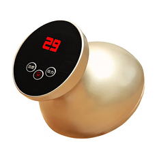 MRF 健身大師 好循環電動刮痧拔罐機, HY-19970, 金色