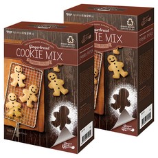 브레드가든 진저브레드 쿠키 프리믹스, 270g, 2개