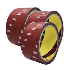 3M 壓克力泡棉灰色雙面膠帶 48mm x 3m, 3個