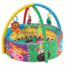 playgro 培高 動物球池三階段遊戲墊, Multi-color, 54.5cm, 1個