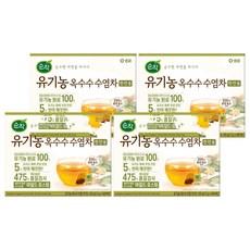 순작 유기농 옥수수수염차, 1.5g, 40개입, 4개