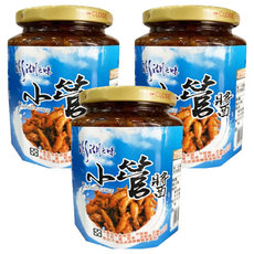 澎湖區漁會 菊之鱻 特製小管醬, 450g, 3罐