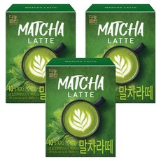 다농원 말차라떼, 3개, 10개입, 16g