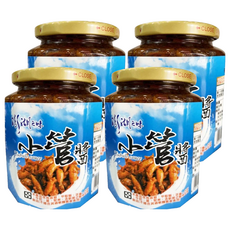 澎湖區漁會 菊之鱻 特製小管醬, 450g, 4罐