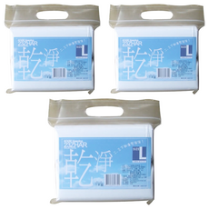 23ZHAR 23下 碳酸鈣清潔袋，加大加厚型，室外可用，68x85cm，約27張，適用容量50L, 3包