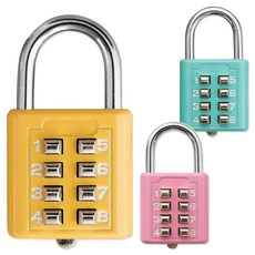 POPO FANCY 水果8按鈕鎖 隨機出貨, 3個