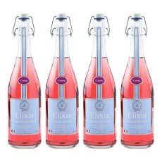 Elixia 黑醋栗碳酸飲料, 750ml, 4個