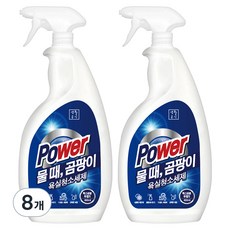 생활공식 파워 욕실청소세제, 8개, 600ml
