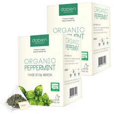 dabien 薄荷茶三角茶包, 1.1g, 10包, 2盒