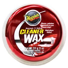 Meguiar's 美光 三合一科技蠟 固態 清潔 拋光, 311g, 1罐
