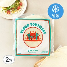 아레바로스 밀가루 또띠아 지름 25cm (냉동), 60g, 12개입, 2개