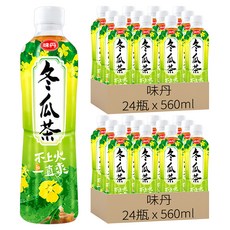 味丹 心茶道冬瓜茶, 560ml, 48瓶