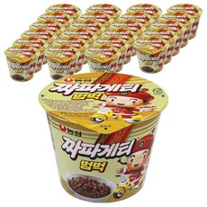 짜파게티 범벅 컵라면 70g, 24개