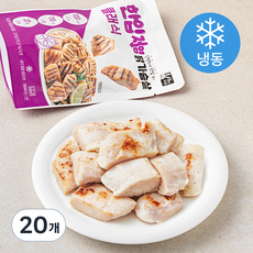 육식토끼 한입 닭가슴살 저염 클래식 (냉동), 100g, 1개입, 20개