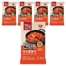 Dongwon 東遠 新堂洞即食炒年糕拌Q麵, 397克, 5個