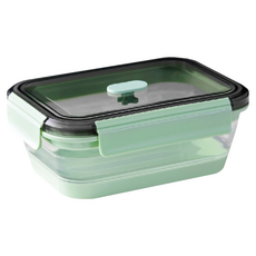 let's cook 樂司廚品 長形折疊保鮮盒 800ml, 1個, 1個