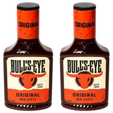 BULL'S-EYE 原味燒烤醬, 355g, 2個