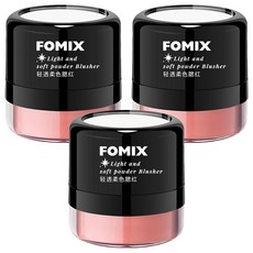 懶人氣墊腮紅 3罐, 珊瑚紅, 1組