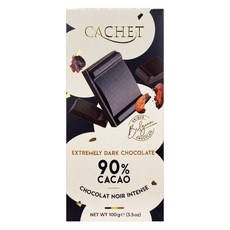 CACHET 凱薩 90%巧克力, 100g, 1片