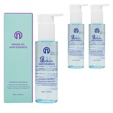 더나플러스 아르간 오일 헤어 에센스, 100ml, 3개