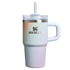 스탠리 퀜처 H2.0 플로우 스테이트 텀블러, 썬라이즈 스파이럴, 591ml, 1개