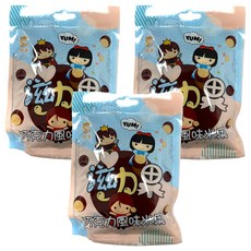 滋露 滋力果巧克力風味米果, 3個, 35g