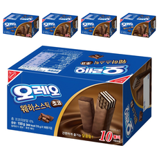 NABISCO 夾心威化餅 巧克力口味, 150g, 5盒