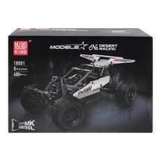 MOULD KING 宇星模王 400片 遙控沙漠越野車, 1盒, 沙漠賽車 白色