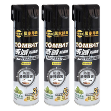 COMBAT 威滅 全效殺蟲劑 3入, 500ml, 1組