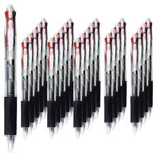 morning glory Slip-on 3色原子筆 0.7 mm, 白色, 24個