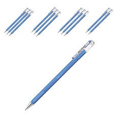 Pentel 飛龍文具 Mattehop 中性筆 天空藍 K110-VSX 1.0mm, 1個