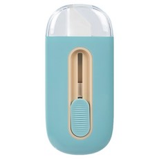 deLi 得力 口袋型陶瓷安全美工刀 TD262, 藍色, 1個