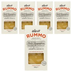 룸모 라자녜 알 우오보 면, 500g, 5개
