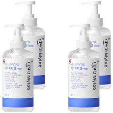 CescoMylab 手部消毒凝膠, 4個, 500ml