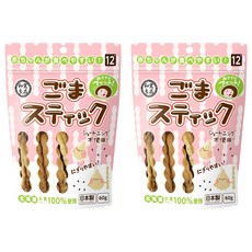 和寓良品 北海道小麥芝麻棒，12個月以上適用, 黑芝麻, 60g, 2包