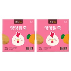 Bonjuk 兒童營養雞肉粥 180g, 雞胸肉口味, 2入