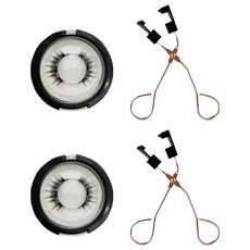 磁吸睫毛 3D量子軟磁 素顏款 防水防油防風, 2組