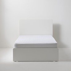 도모 베이직스 헤드형 침대 프레임 단품 방문설치, 화이트