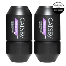 GATSBy 頂級型滾珠體香劑 清新皂香, 2個, 60ml