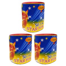 스카이페스티발 50연발 스타 불꽃놀이, 3개