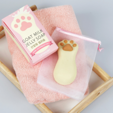 CATSMORY 貓咪造型香皂, 90克, 1個