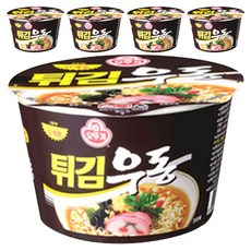 튀김우동 용기 110g, 5개