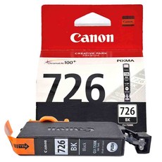 Canon 佳能 CLI-726 原廠墨水匣, 黑色, 1個