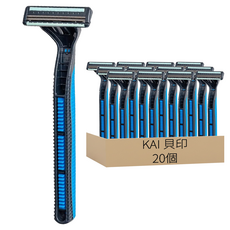 KAI 貝印 BESTY EX手動刮鬍刀附蓋, 4個裝, 5包